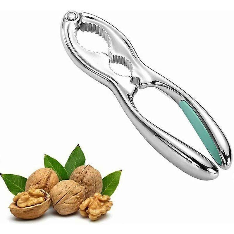 Nut Crackers, Walnut Seafood Nutcracker, Heavy Nut Pecan Walnut Opener Tool for Nuts and Seafood Metallic Nutcracker
