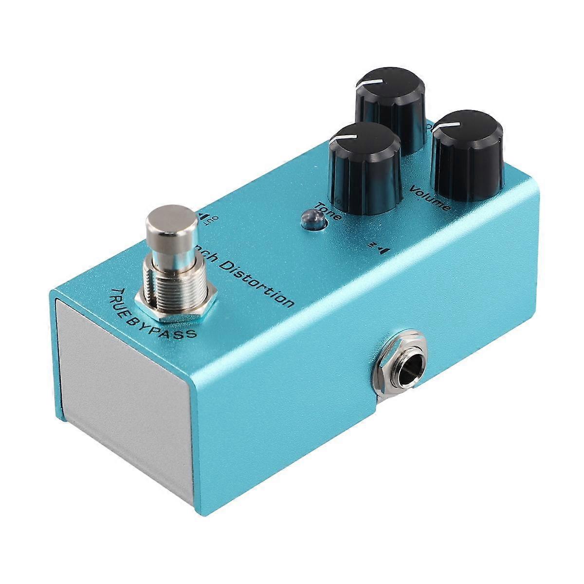 Mini elektrisk gitar effekt pedal elektrisk gitarpedal forvrengning for elektrisk gitar