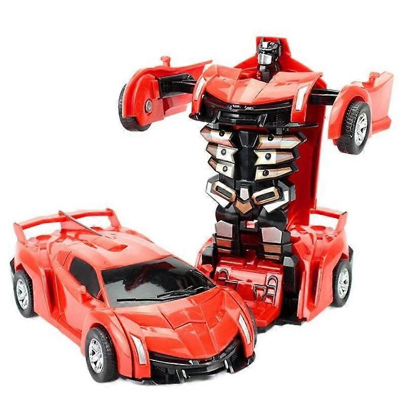 GYFDYM עיוות מפתח אחד צעצועי רכב אוטומטי רובוט טרנספורמציה פלסטיק דגם מכונית מצחיק Diecasts צעצוע בנים מתנות מדהימות צעצוע ילד