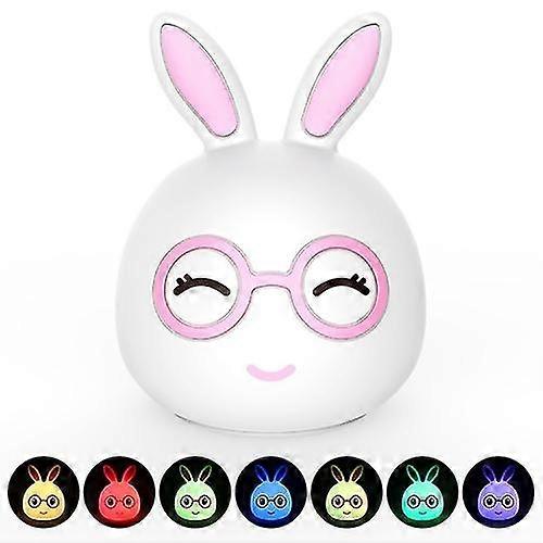 Happy Rabbit Creative Touch 3d Led Decorative Night Light