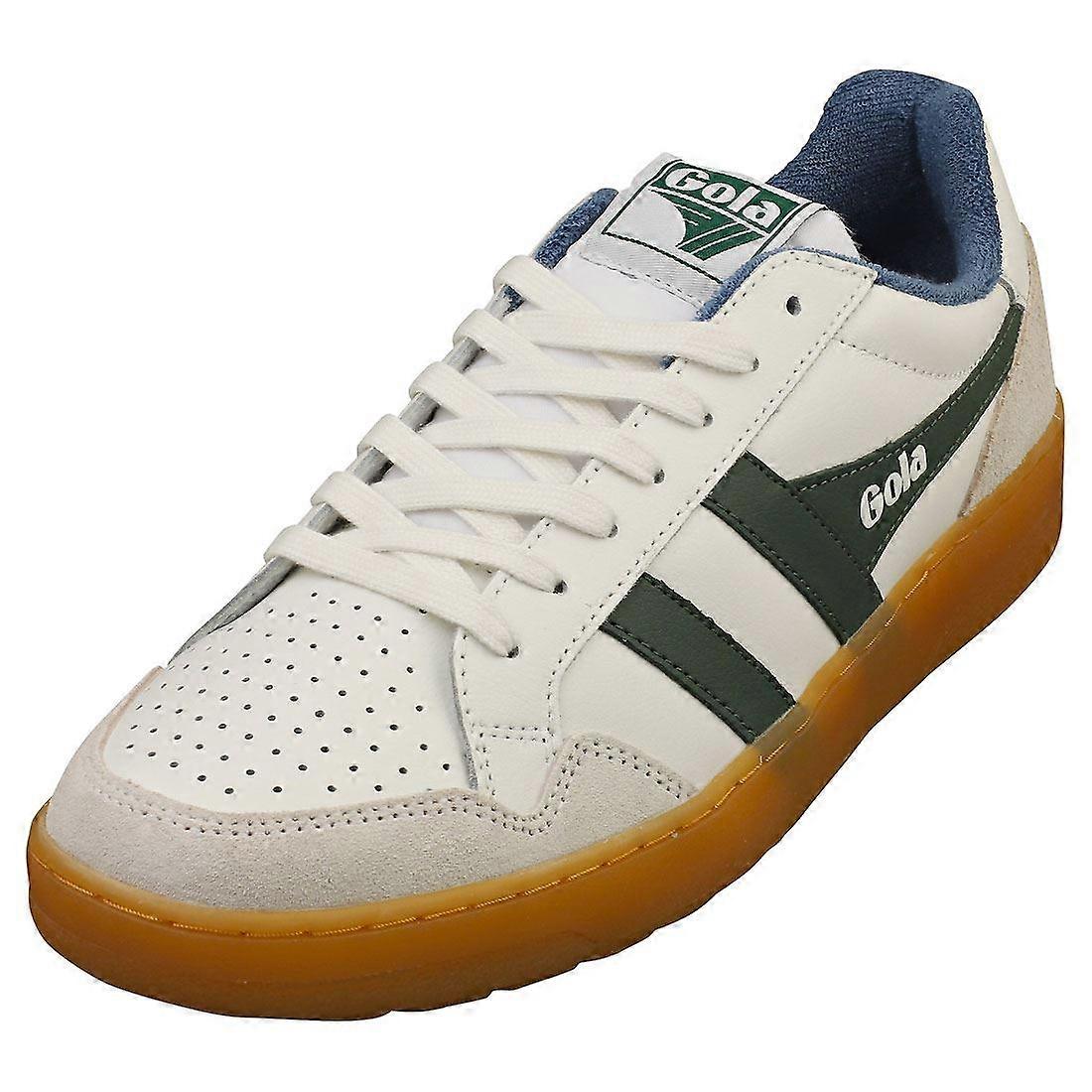 Gola Eagle 86 Mens Casual Trainers in White Sage