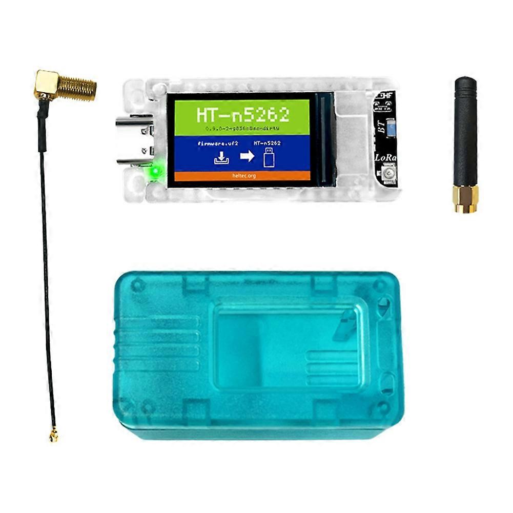 HELTECAUTOMATION Meshtastic Tracker Nordic Nrf52480 Sx1262 Lorawan Lora utvecklingskort med skärm och skal