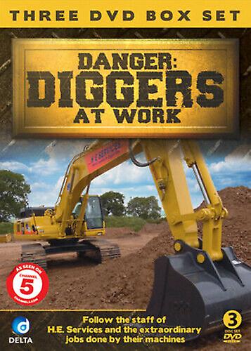 Danger - Diggers at Work DVD (2012) Sean Wilson cert E 3 discs - Region 2