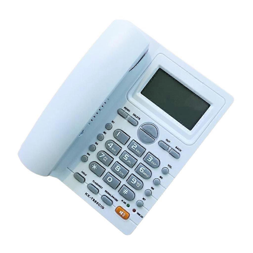 KX-T880CID Fixed Landline Telephone Caller Display Handsfree No Need Battery