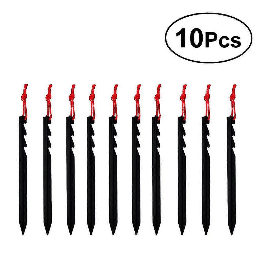 10 adet 18cm Ultra Hafif Alüminyum Yüksekliği Ayarlanabilir Çadır Çivi Açık Kamp