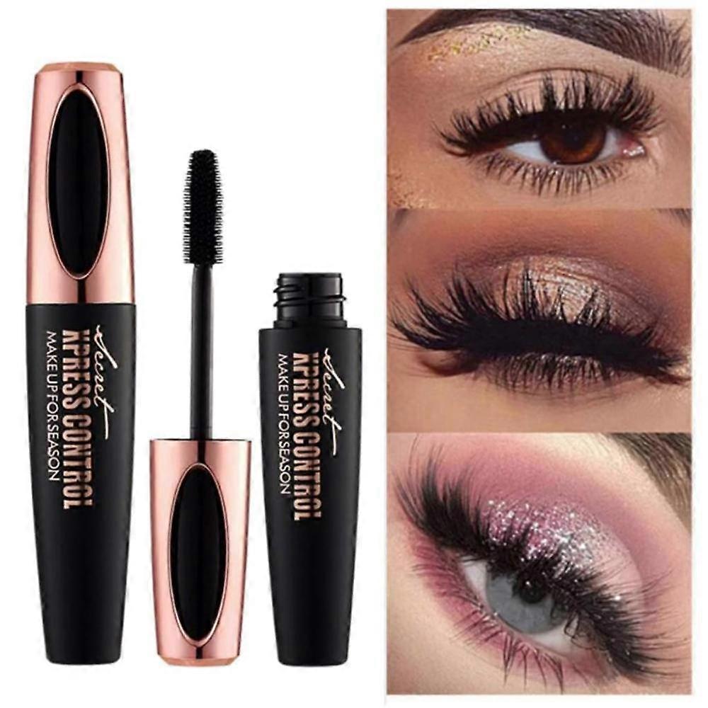 Mascara - 4D Silk Fiber Waterproof Long-Lasting Dramatic Length
