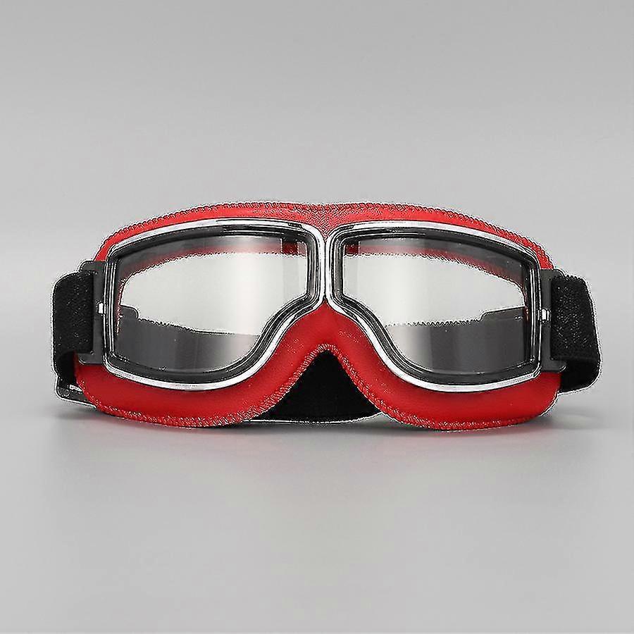 Lunettes de moto rétro aviateur