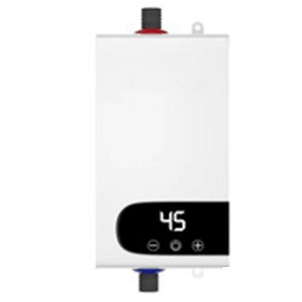Chauffe-eau instantané 4 500 W, sans réservoir, avec robinet instantané, affichage LED et affichage numérique