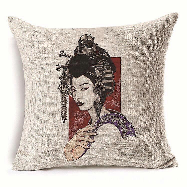 日本のデザインコットンリネン枕カバークッションカバーソファ家の装飾デザイン252jpjcjh