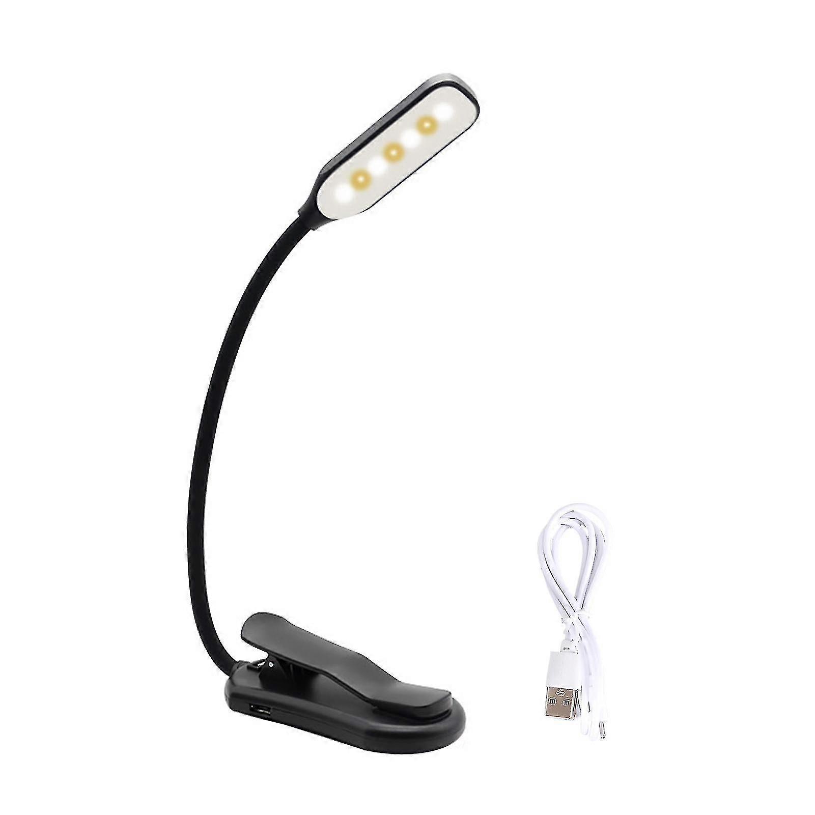 Dormitory Reading Light 7 Leds Bedroom For Bed Dimmable Clip On Desk 3 Modes