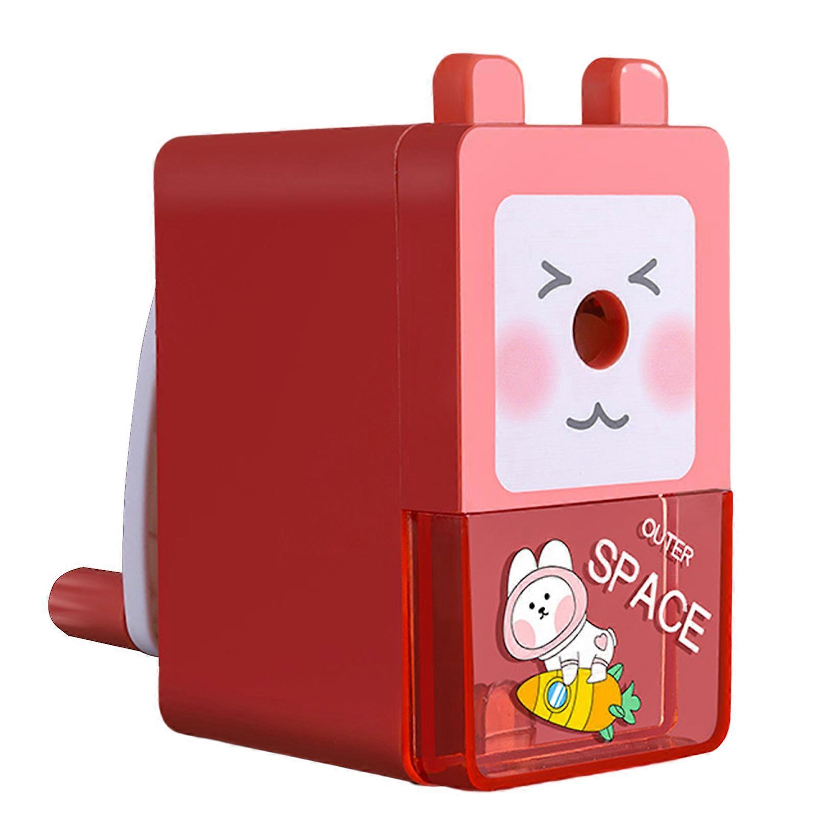 Cartoon Manual Pencil Sharpener Schools Stationery Pencil Sharpener for Eye Shadow Pencils Crayons