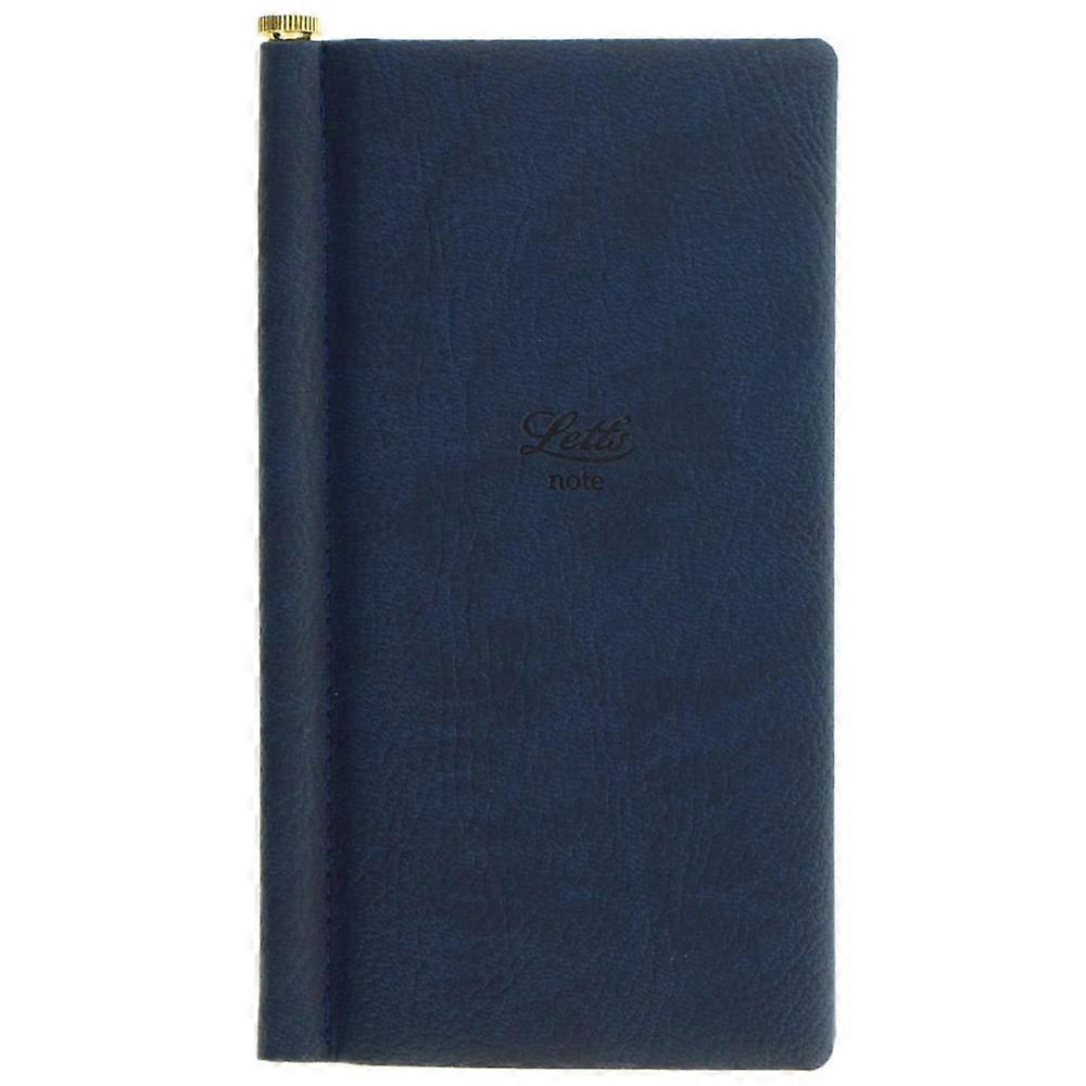 Letts Origins Slim Pocket Notebook 45gsm High Quality Sewn Bound Notebook (Navy)