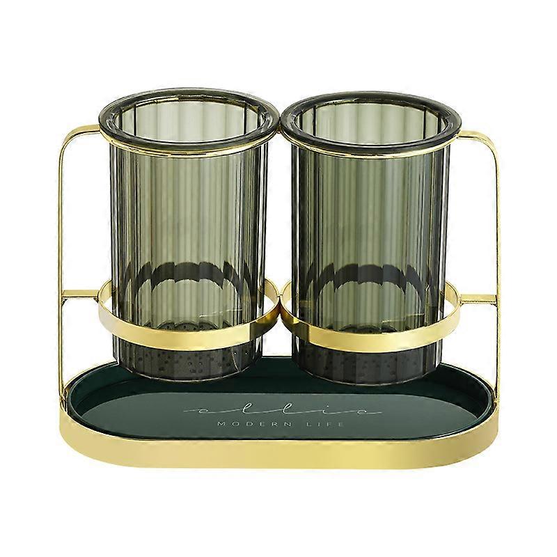 Utensil Holder Tableware Draining Rack Cutlery Storage Caddy Kitchen Flatware Organizer