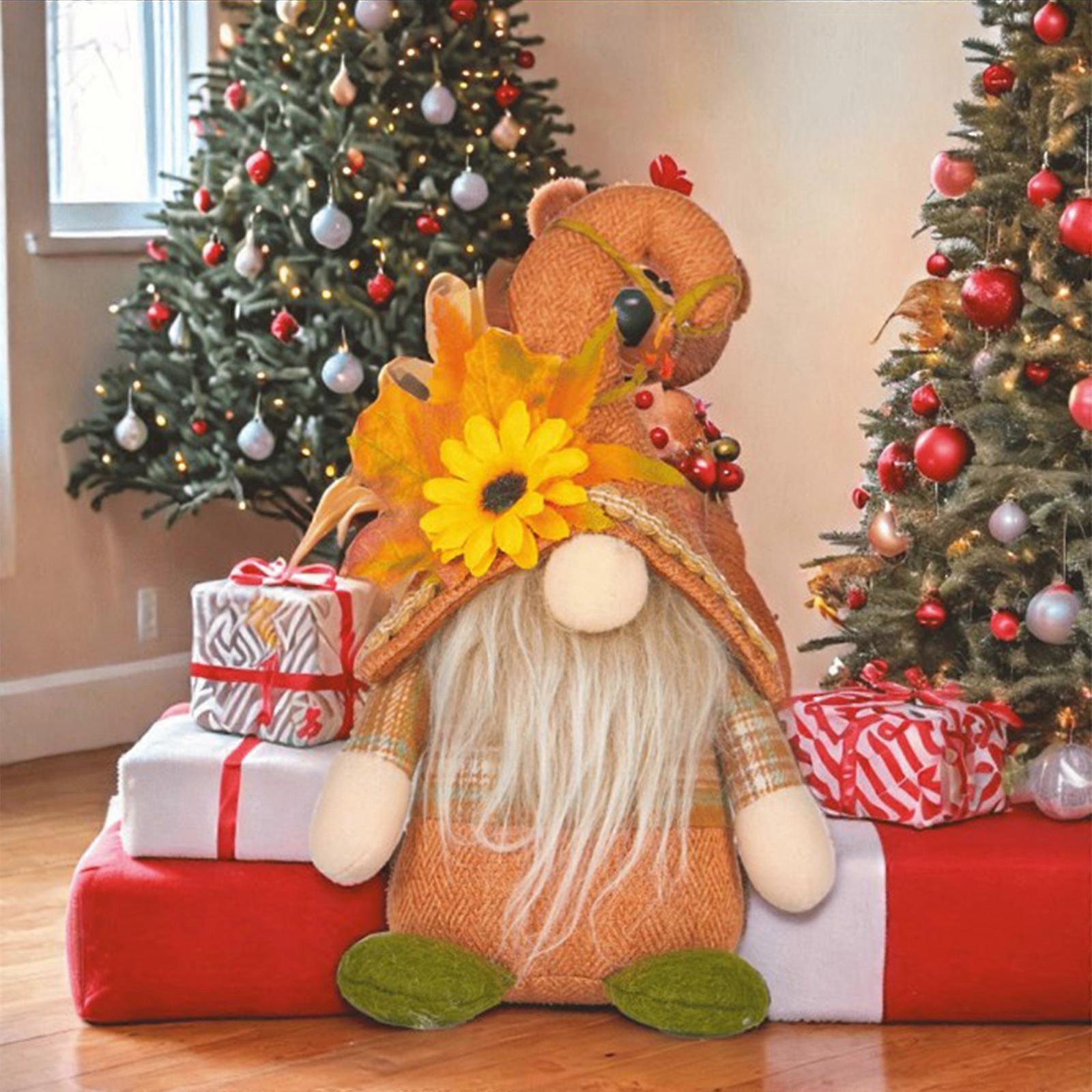 Harvest Maple Leaf Sunflower Rudolph