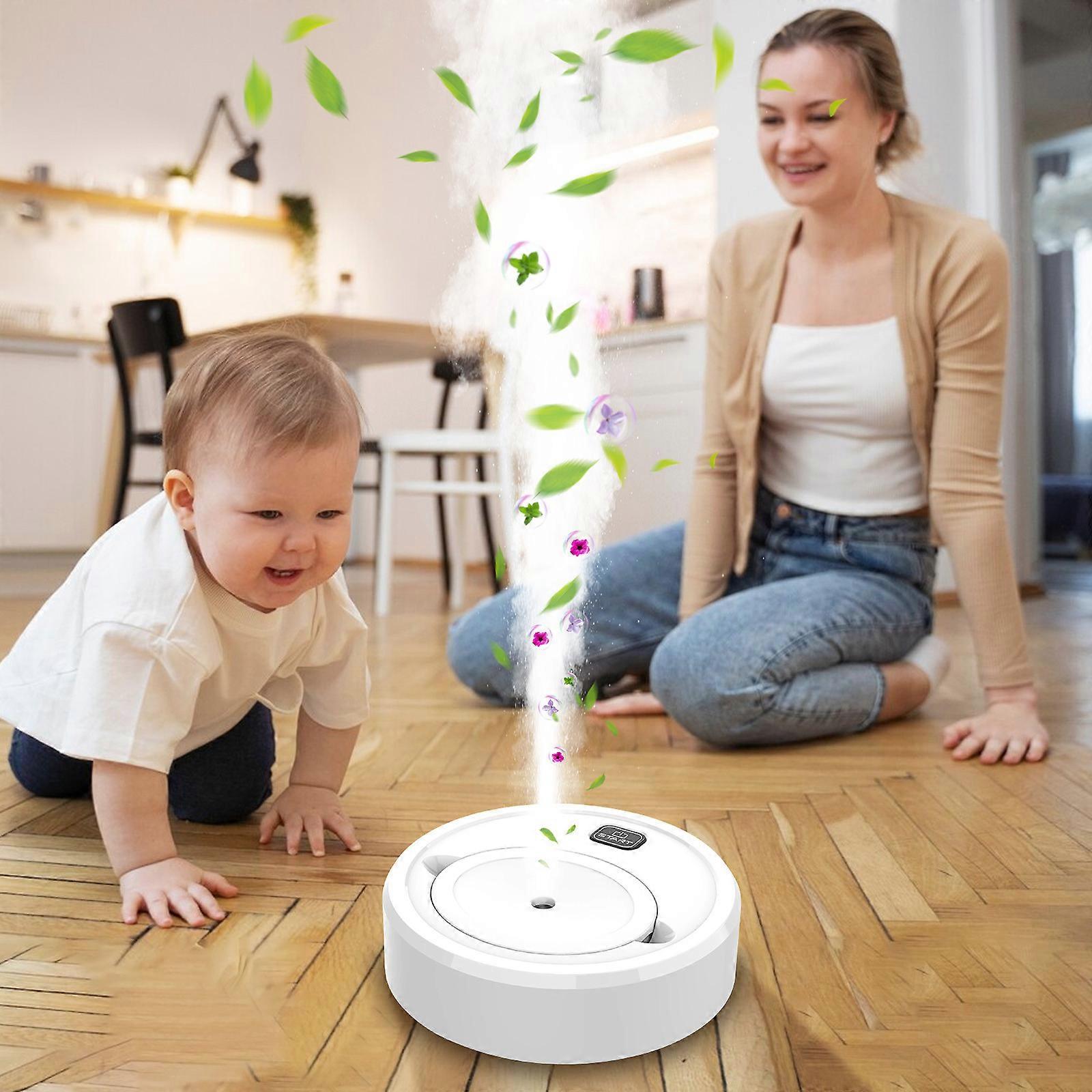 New Household Large-capacity Wireless Mobile Humidifier Aromatherapy Machine Disinfector Mopping Machine Flye244095