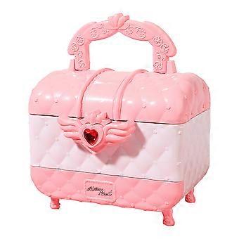 Kinderen Cosmetisch Speelgoed Meisjes Lippenstift Benodigdheden Tote Box Set Wasbaar Echte make-up speelgoed Set Met make-up Case Meisjes Speelgoed Peuter make-up speelgoed Verjaardagscadeau 4m