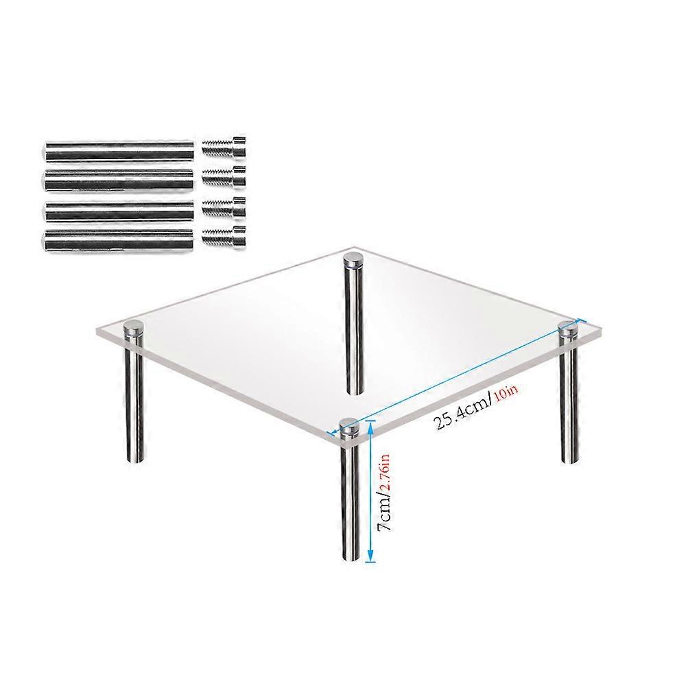 Transparent Acrylic Cake Hand Display Rack, Metal , Table Placement Rack
