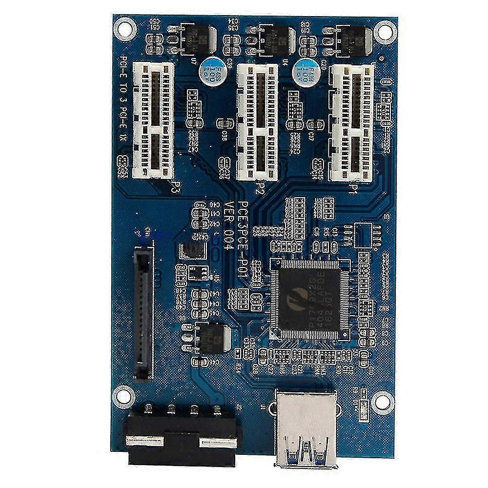 Pci-e To Pci-e Riser Card 36p 1x Interface Expansion Card 1 To 3
