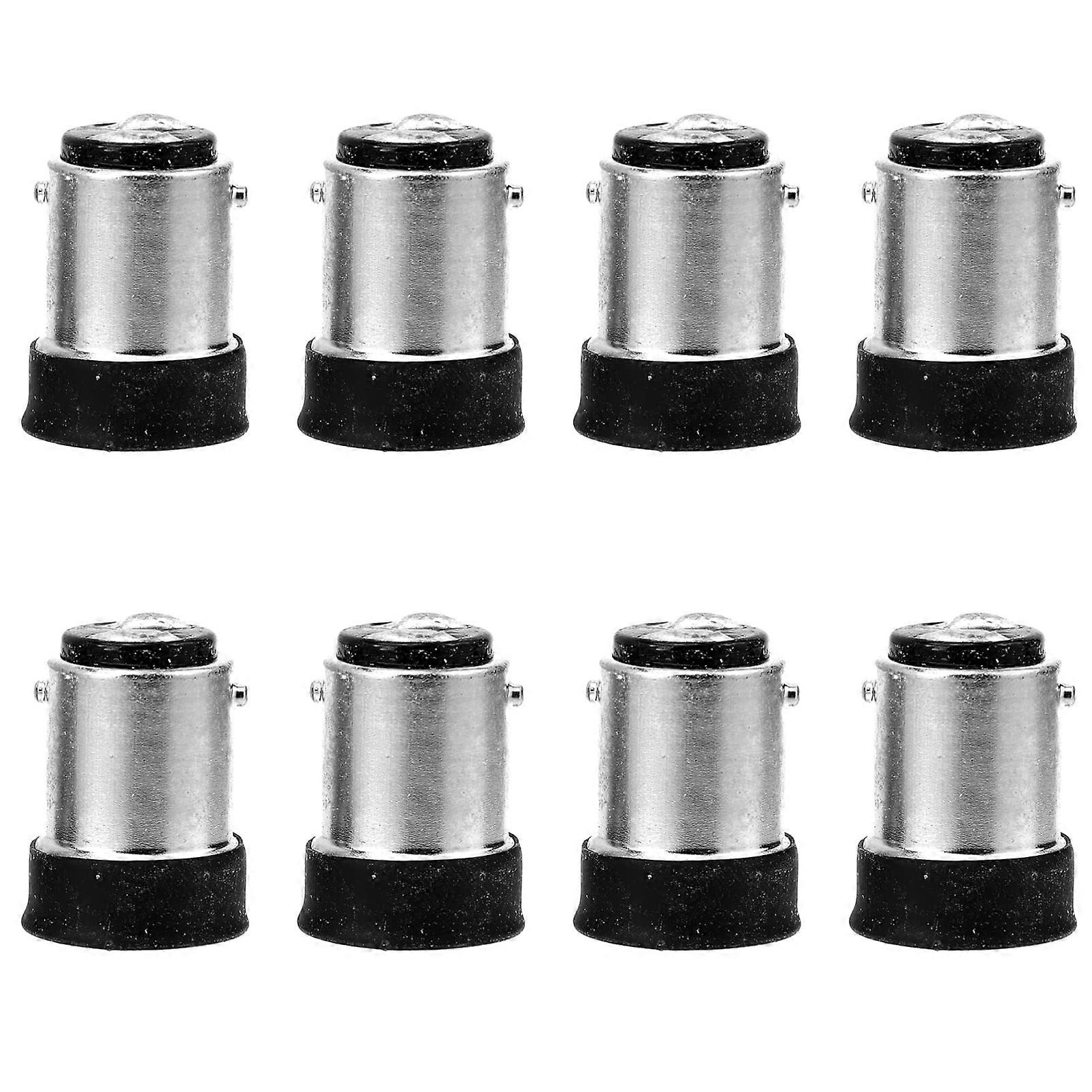 B15 to E14 Adapter Bulb Base Converter 8 Pieces Light Bulb Adapter Medium Base Light Socket Lamp Converter