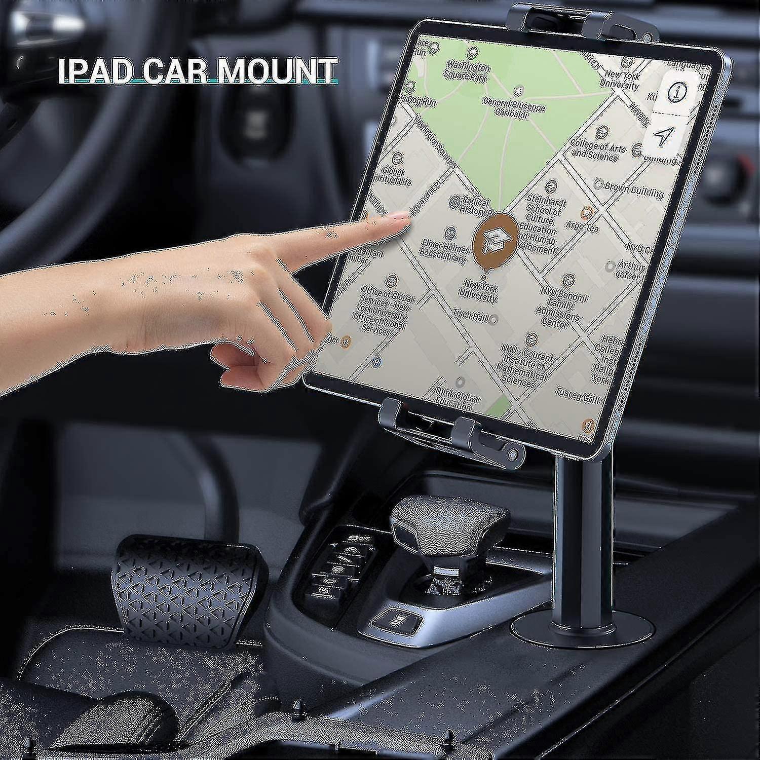 Car Cup Holder Tablet Mount, Universal Tablet Smartphone Car Cradle Holder For Ipad Pro/air/mini, Kindle,table