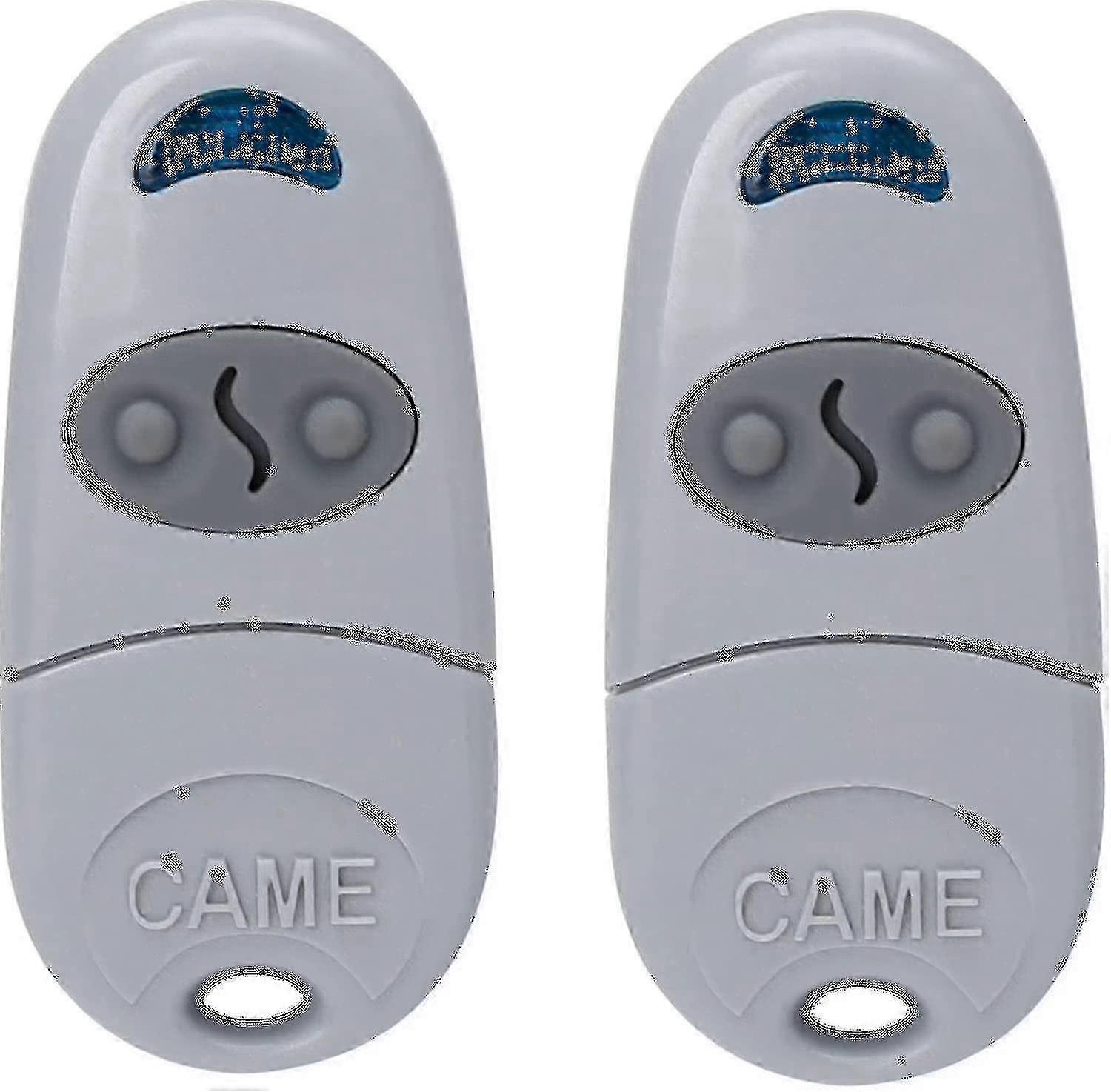 2024 CAME TOP432NA 2 Pack 433.92 MHz Handheld Remote Control Compatible TOP432EV TOP432EE