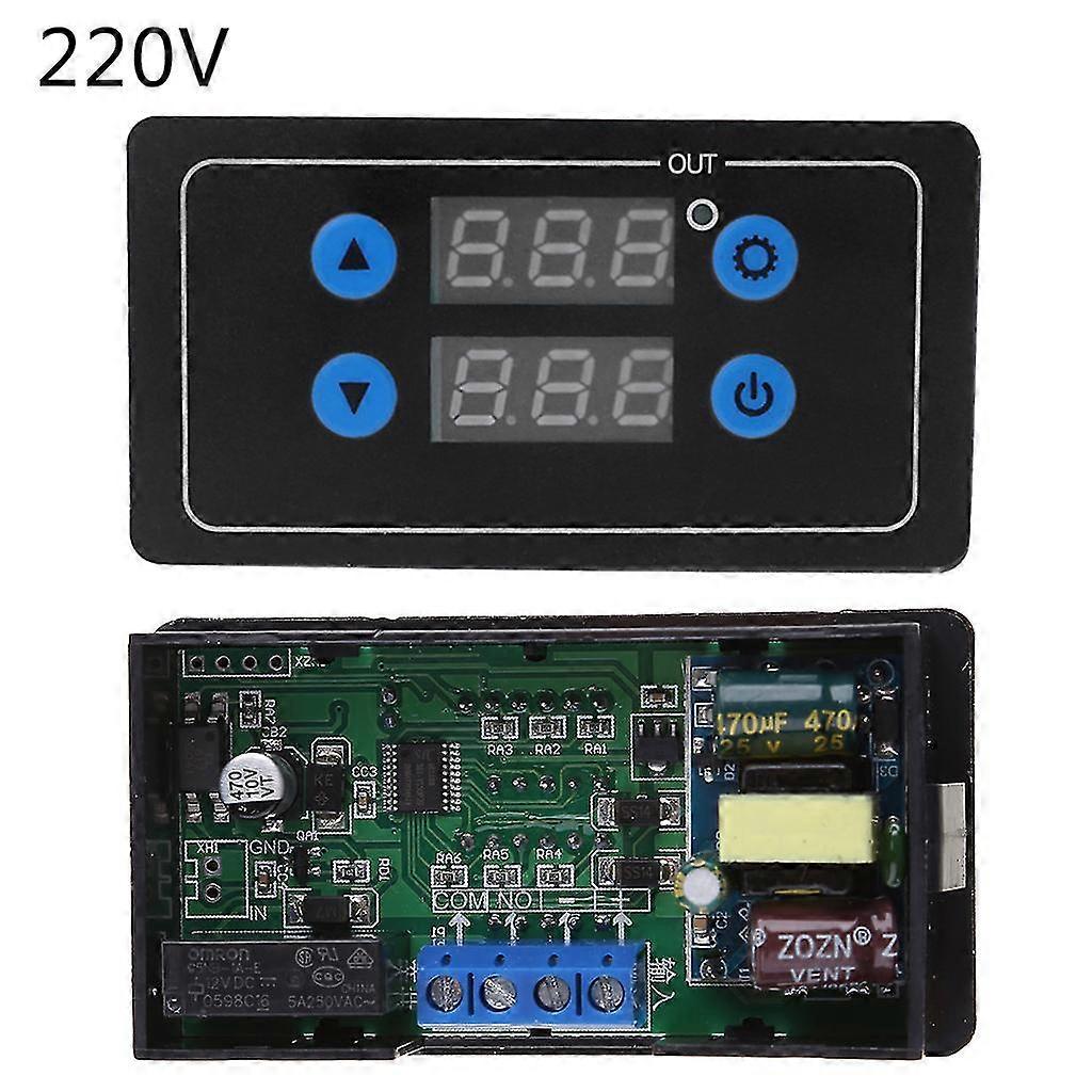 Programmable Digital Timer 0.1s - 999h Countdown Control Relay Delay Switch