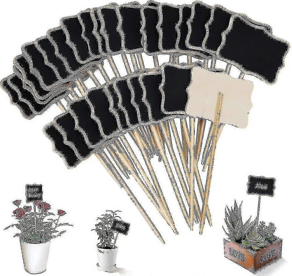 30 Pcs En T Type Plant Labels