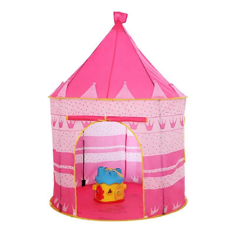 Pink children's play tent indoor and outdoor