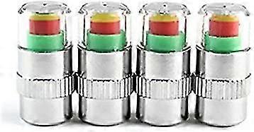Sensor Sensor Auto Auto Reifen Druck Monitor Anzeige Ventilkappe (4pcs)
