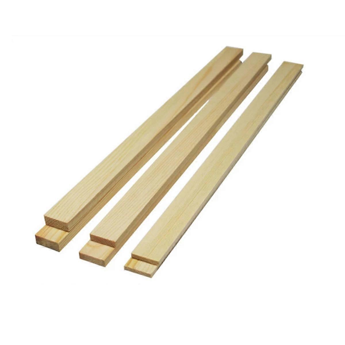 6PCS/SET -Rolling Stick Guide Mudboard Guide Wooden Strips DIY Ceramic Mudboard Forming Tool Teachi