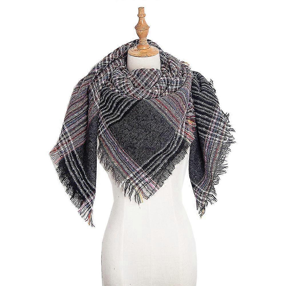 Kvinner Super Soft Classic Cashmere Feel Vinter Skjerf MJ90