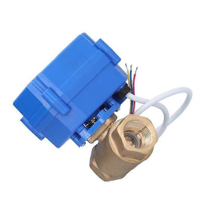 Elektrisk kuleventil Messing Elektrisk kuleventil Mini 3 Ledninger 2-modus
