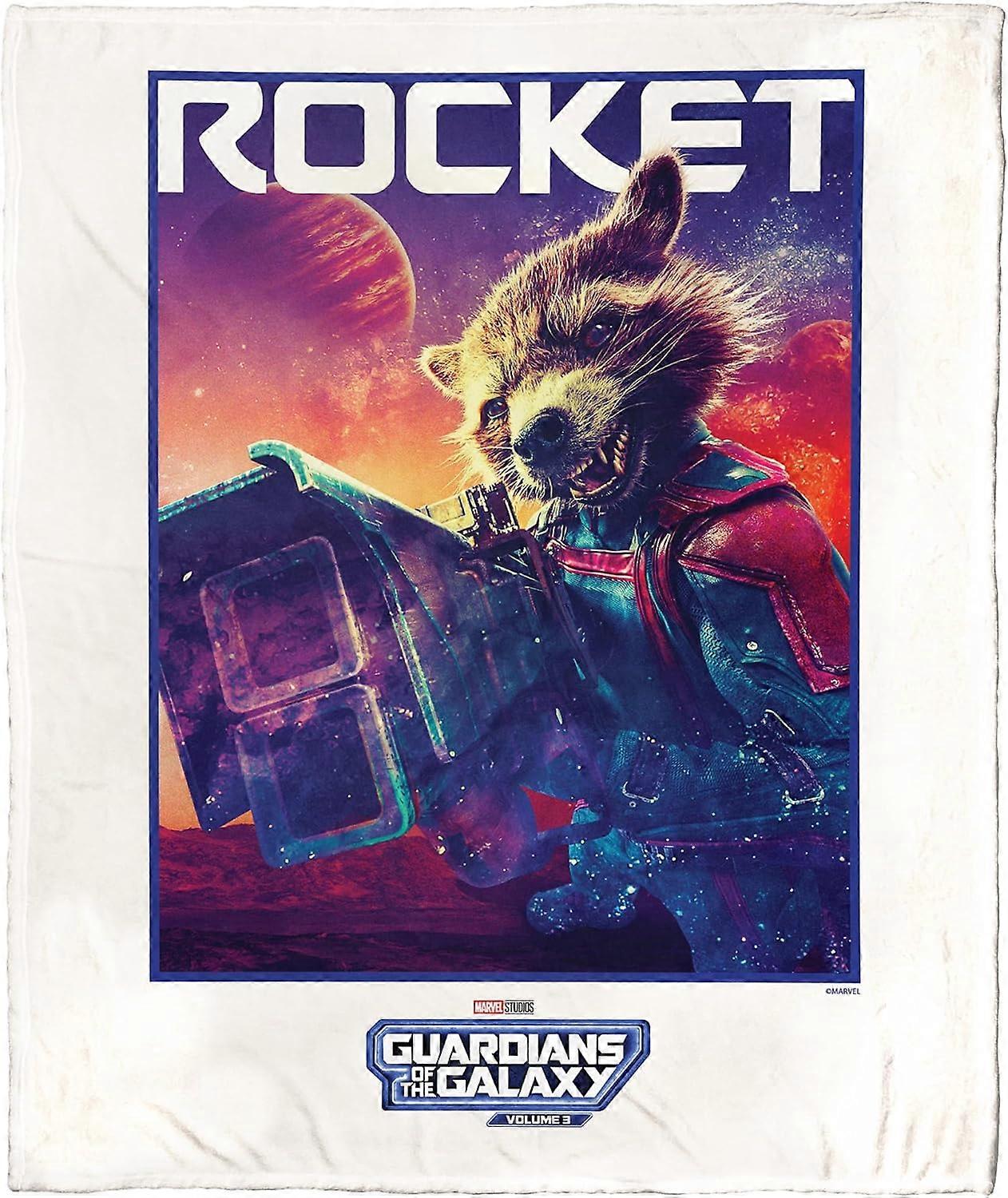 Guardians of the Galaxy Silk Touch Blanket, Armored Edition