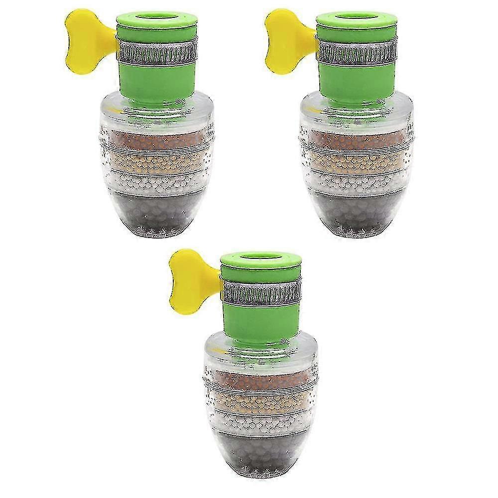 3 st Aktivt kol kran Vattenfilter Universal Interface Hem