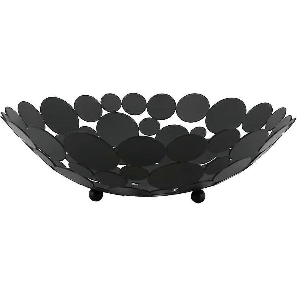 Metallfruktskålkorg - Elegant dekorativ fruktkorg