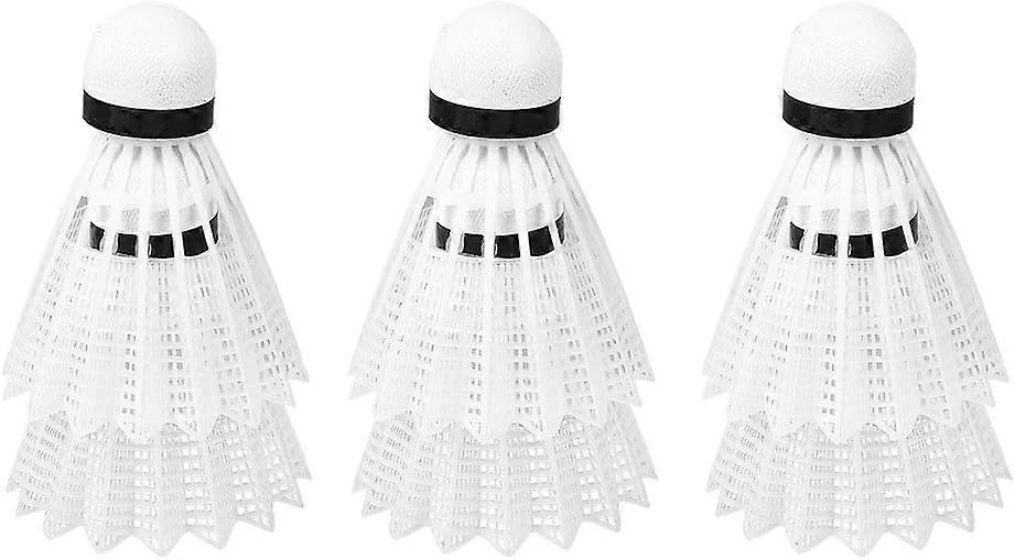 High Speed Shuttleboll - 6st Badmintonbollar för utomhus inomhussporter