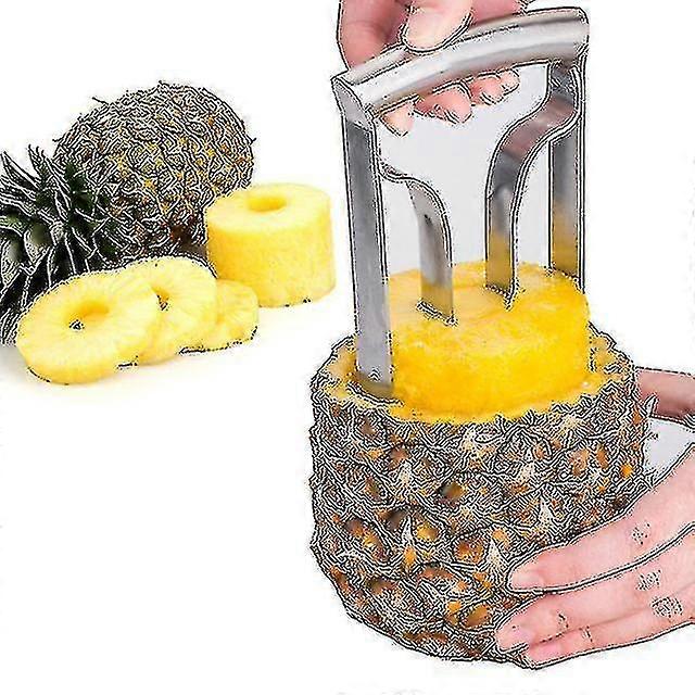 Kitchen Tool Stainless Steel Fruit Pineapple Peeler Corer Slicer Cutter