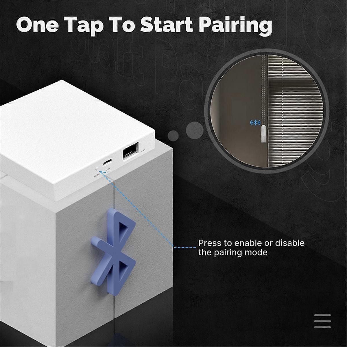 Graffiti Smart Home Gateway BLE MESH Wired Bluetooth Gateway APP Remote Control with BEACON MESH Ga