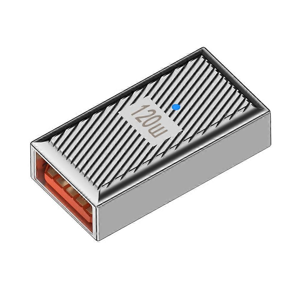 120W 6A Typ C hane till USB 3.0 hane-adapter USB-C-konverterare 10 Gbps för bärbar dator