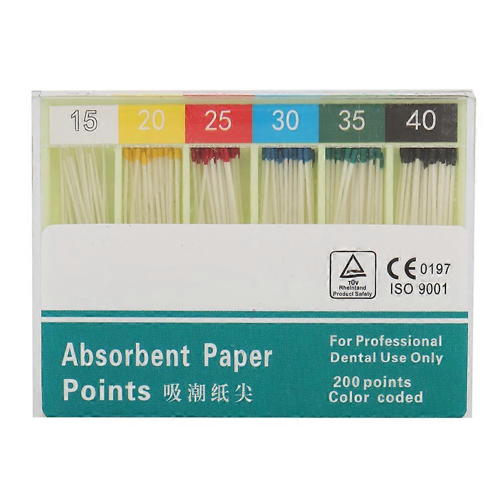 Professional Endodontic Absorbent Paper Points Dental Use Tool 02 Taper