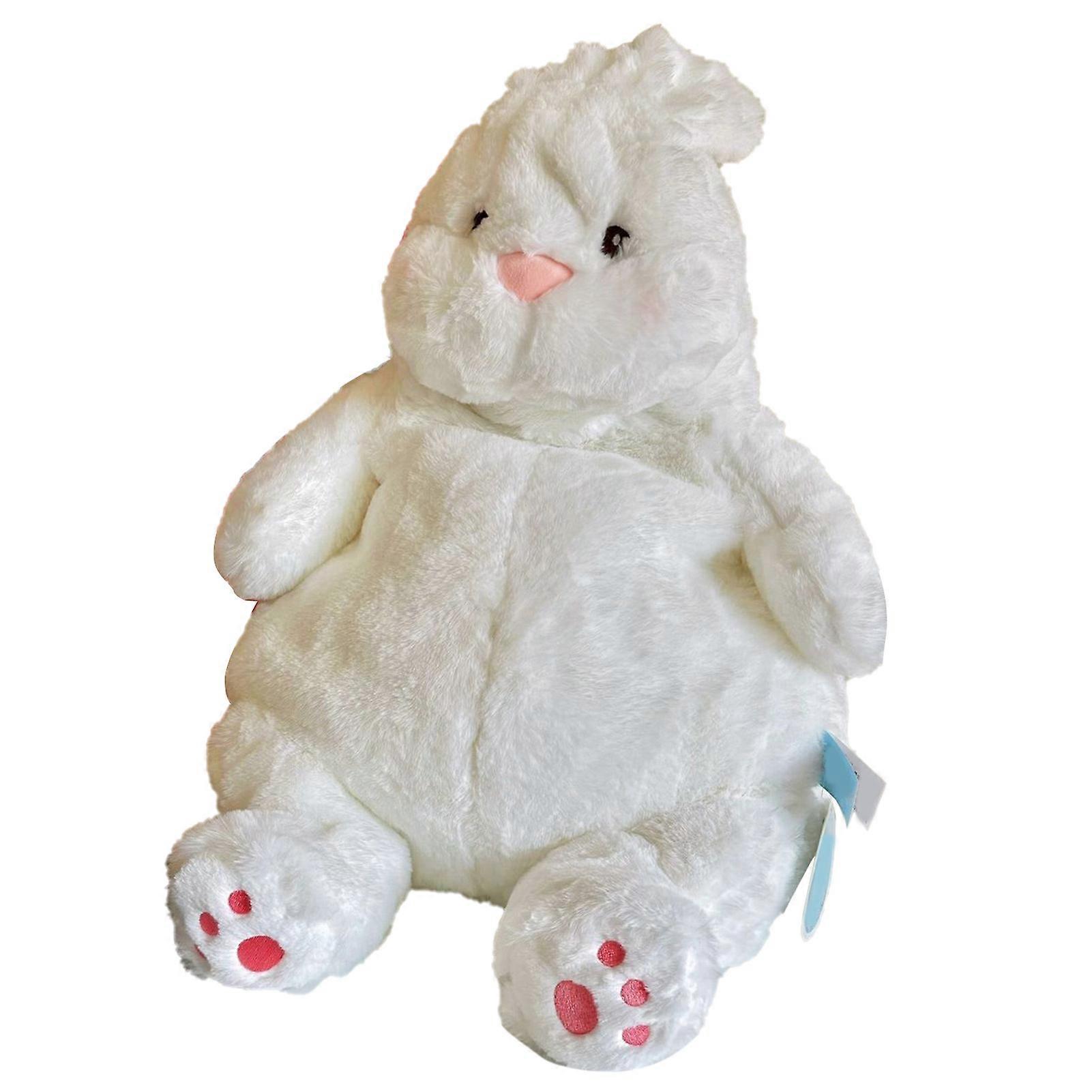 Rabbit Plush Toy for Girls Cartoon Soft Comfortable Fine Sewing Bunny Plush Toy for Valentine