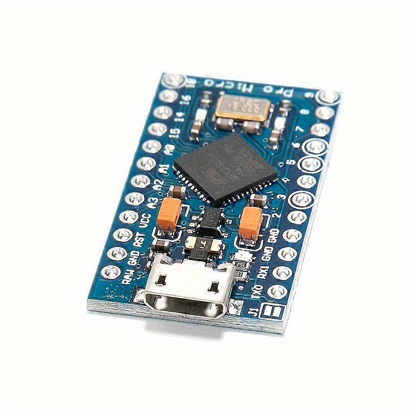 1pc, Pro Micro Atmega32U4 USB Program 5V 16MHz Microcontroller Development Board DIY Electronics Kit Programming Soldering Projects For Arduino Colleg