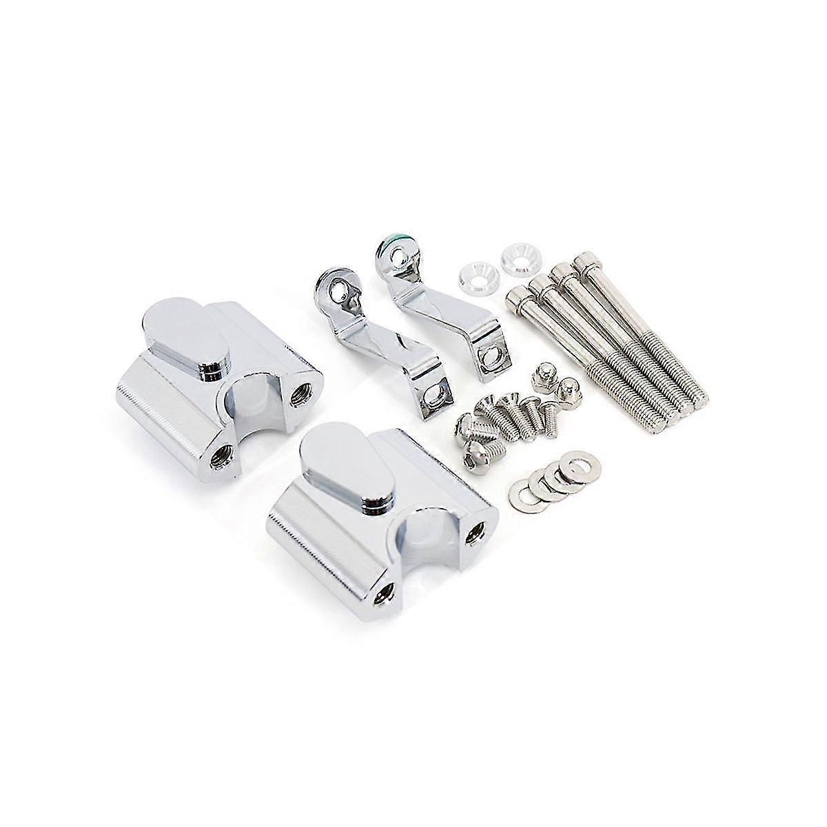 Motorcycle Handlebar Riser Bar Mount Handle Clamp Mounting Lift Clamp Adapters For R18 2020-2022