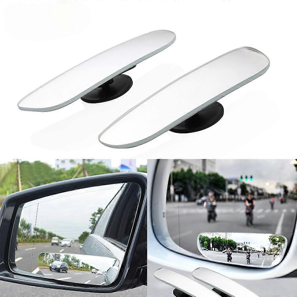 See Everything Around You: 2pcs Car Mirror 360 Wide Angle Blind Spot Mirrors