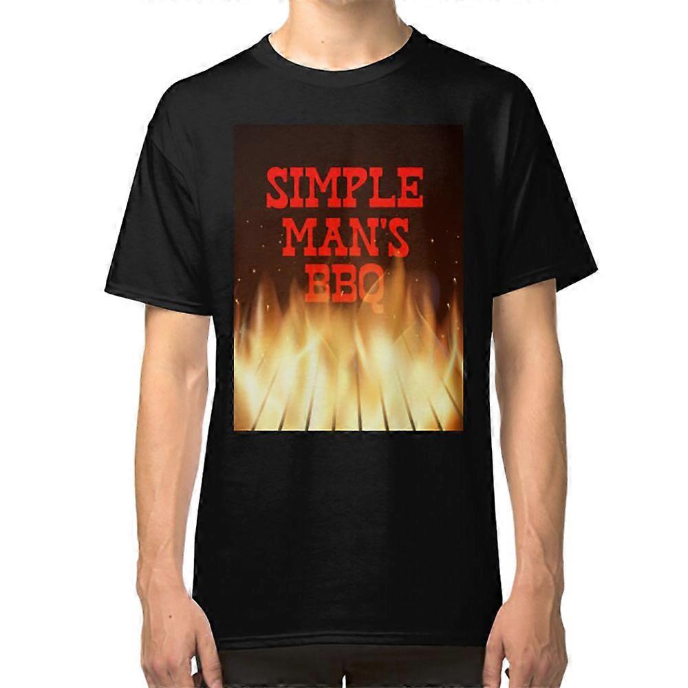 Simple Man's BBQ Fire T-shirt