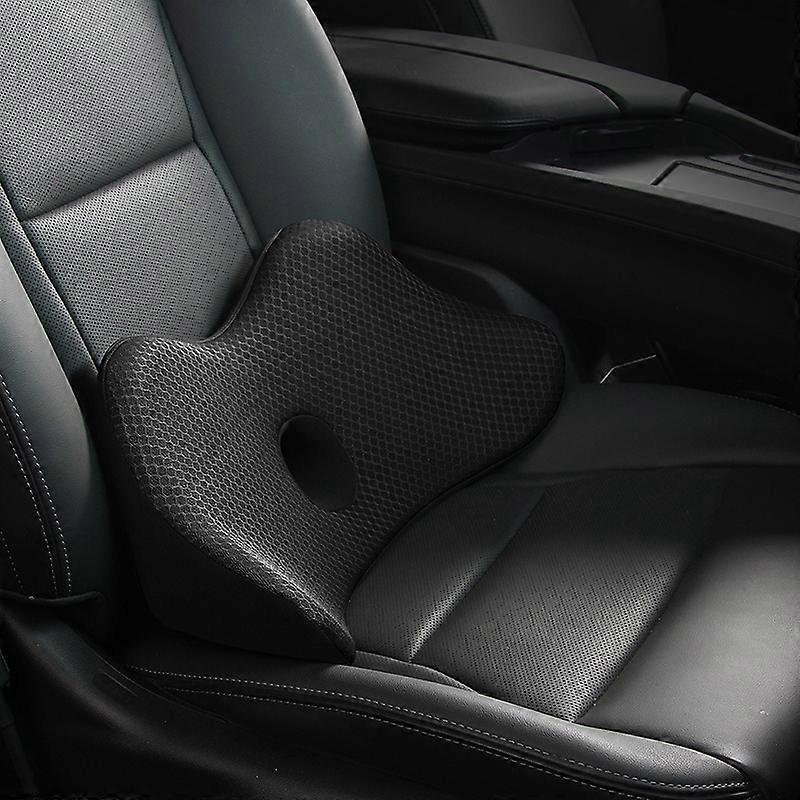 Car Memory Foam Breathable Lumbar Cushion