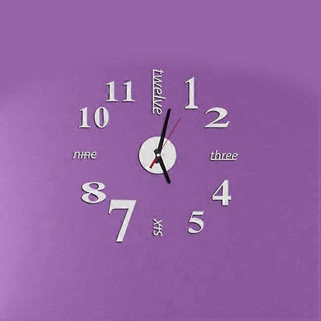 Lovelife WC37130 Acrylic DIY Stereo Wall Clock