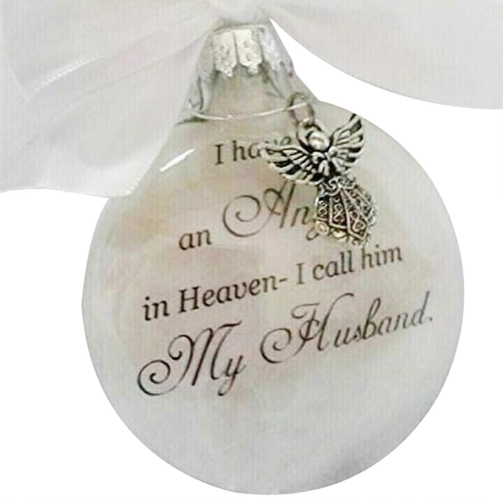 Feather Ball Keychain Ornament,Angel In Heaven Memorial Ornament For Loss Of Members Of The Family,He/She Forever In Our Heart
