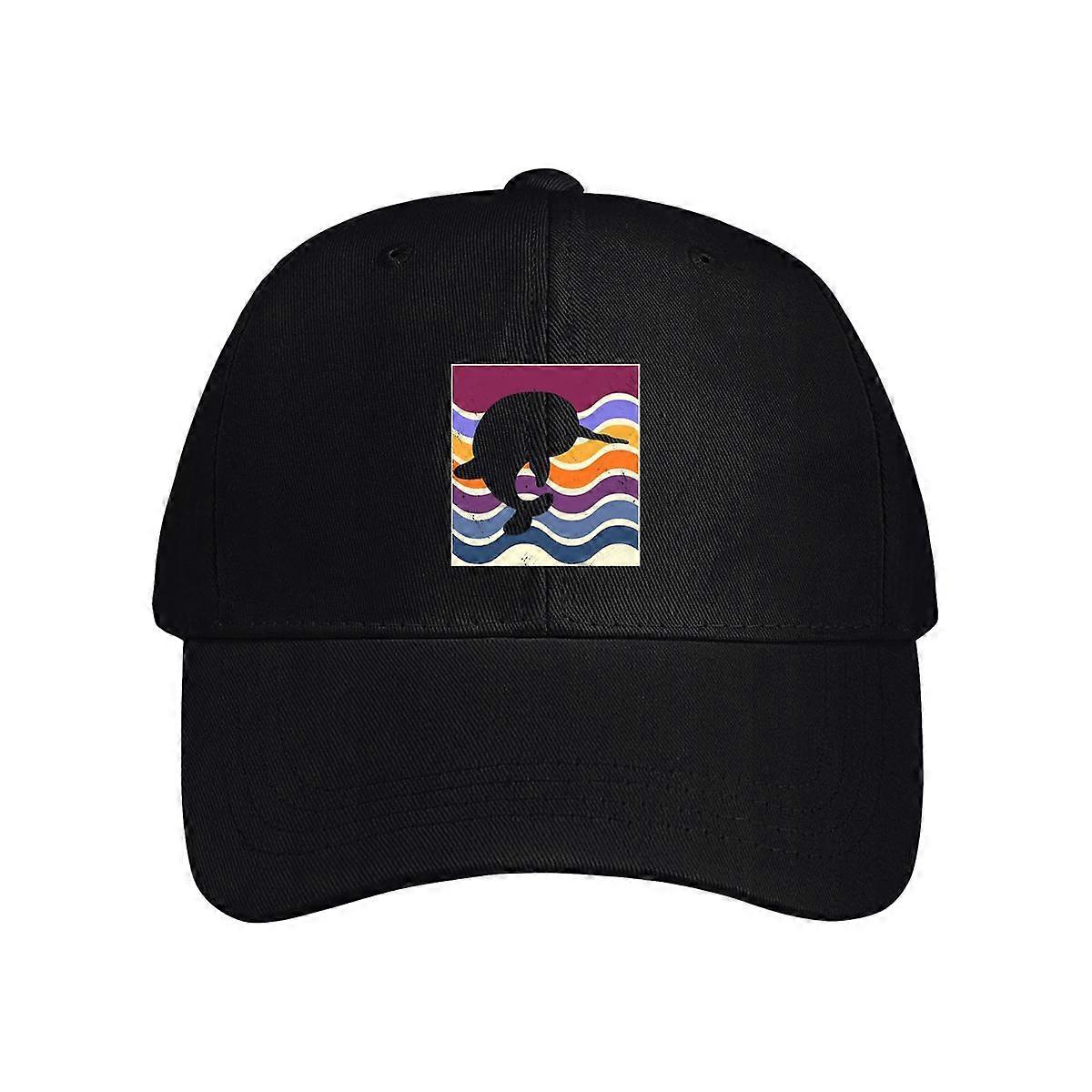Narwhal Silhouette Baseball Cap