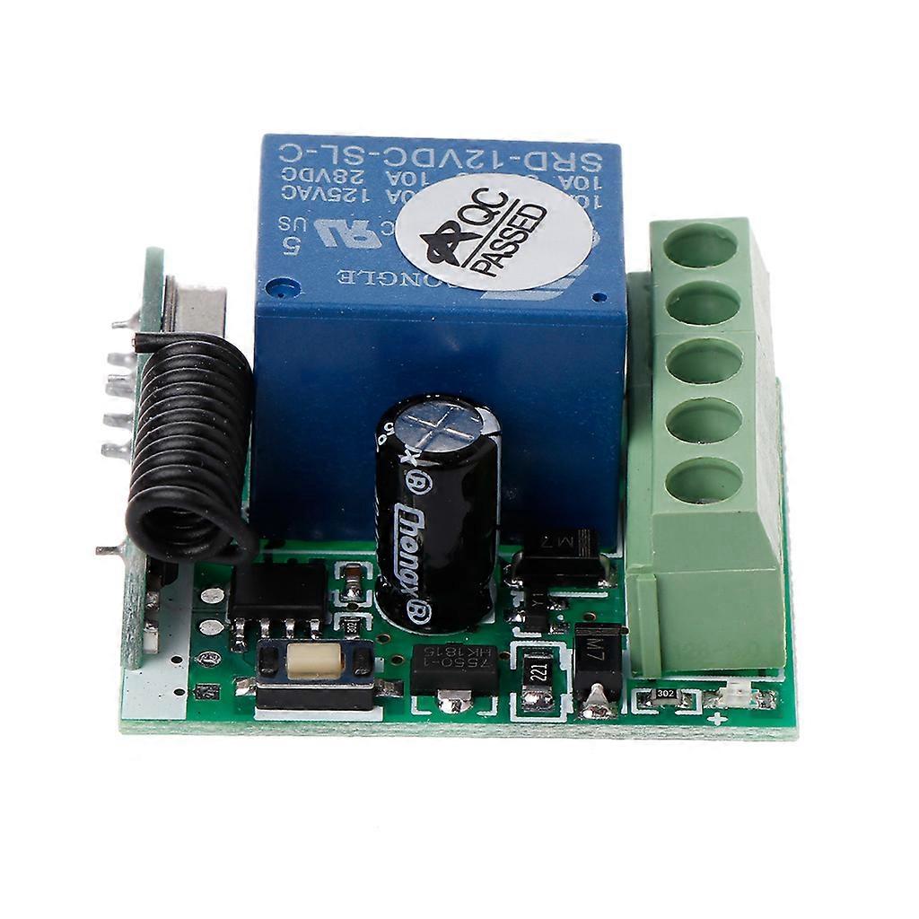 433Mhz Wireless Remote Control DC 12V1CH relay Receiver Module For learning code